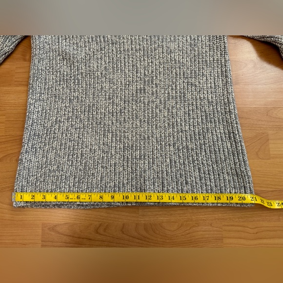 Rag & Bone Gray Chunky Knit Oversized Sweater Size XS - Picture 8 of 13